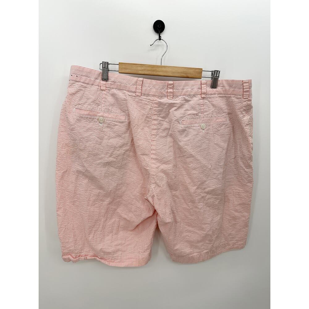 Brooks Brothers Pink Searsucker 346 Cotton Shorts Preppy‎ 11" Inseam Men Size 40 - Picture 2 of 6